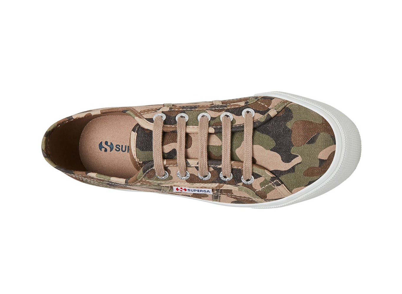 Superga Plataforma Mujer Camuflaje - 2790 Camo Print - 694123BLP